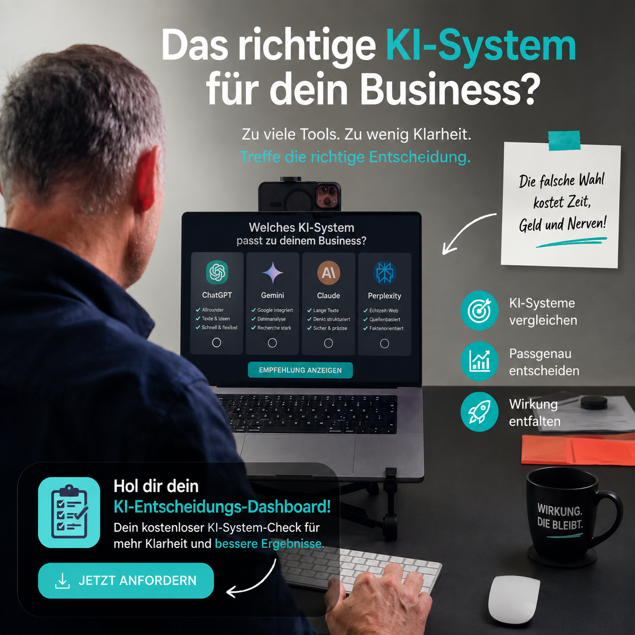 Infografik KI Systemmatrix