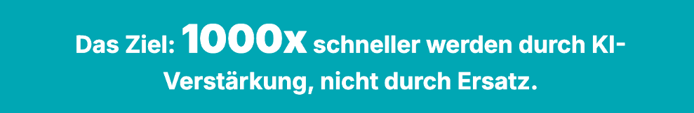 KI Mastery 1000x schneller